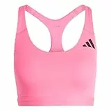 adidas Damen Optime Essentials Workout Medium Support Bra, Lucid pink, S