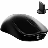 BenQ Zowie U2 Wireless Gaming Maus für Esports, verbesserter Empfänger, 60g leicht, 3200 DPI Sensor, 5 Tasten, 70 Std. Akkulaufzeit