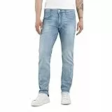 Replay Herren Jeans Anbass Slim-Fit mit Comfort Stretch, Light Blue 010 (Blau), 32W / 32L