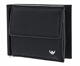 Golden Head Polo RFID Protect Money Clip Billfold Wallet Black