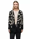 Street One Damen 2515411 Softer Jacquard Cardigan, Anthra Grey, 38