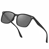Perkanion Sonnenbrille Herren Polarisiert - Designer Sonnenbrillen Eckig mit UV400 Schutz für Herren Damen Autofahren Sunglasses