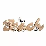 Heitmann Deco Holzschriftzug, Strand, 30 x 2 x 11 cm, Beach