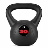 Hop-Sport Kettlebell 4–20 kg | Vinyl-Kugelhantel | Schwunghantel aus Kunststoff, ergonomischer Griff – Training & Fitness für Zuhause, Damen & Herren