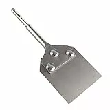 CPROSP SDS-Plus Spachtelmeissel Fliesenmeißel 250x100mm, zum Abtragen von Bodenbelägen und Beschichtungen in Verbindung mit Abbruchgeräten