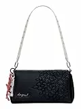 Desigual Schultertasche Umhängetasche Sierra Naron Flap Bag Black schwarz