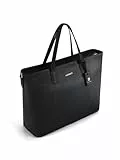 Lazarotti Bologna Damen City Shopper aus Echt-Leder | Tote Bag mit abnehm- & längenverstellbaren Trageriemen | Schultertasche 31 cm