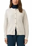 QS Damen Strickjacke 2175296 White M