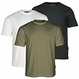 Pinewood Herren T-Shirt 3er Pack, T-Shirts für Herren aus recycelter Baumwolle, in vielen schönen Farben & vielseitig einsetzbar