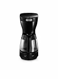 De’Longhi BK icm16210 Filterkaffeemaschine, 1.25 liters, Schwarz