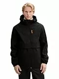 TOM TAILOR Denim Herren 1043829 Jacke, 29999 - Black, L EU