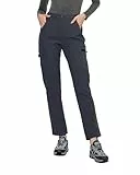 ATLASLAVA Skihose Damen Wasserdicht Wanderhose Fleece Gefüttert Softshellhose Warm Outdoor Hosen Winter