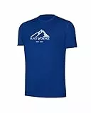 Black Crevice Herren Merino T-Shirt,Steel Blue, L