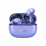 Realme Buds T200 Lite Bluetooth-Ohrhörer | 48H Wiedergabe, AI ENC, Schnellladung, Gaming-Modus, Google Fast Pair, IPX4, mit Mikrofon (Aurora Purple)