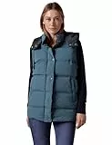 CECIL Damen B220236 Weste mit Kapuze, Dull Teal Blue, XXL