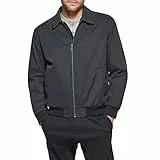 Dockers Herren Micro Twill-Golf-Bomberjacke Windbreaker Jacke, schwarz, Small