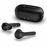 Motorola Sound Moto Buds 085 - Kabellose Ohrhörer In-Ear-Kopfhörer - 15 Stunden Betriebszeit - Kompaktes Ladegerät - Wasser- und schweißfest - Touch- und Sprachsteuerung - Schwarz, S/M/L