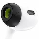 KeyBudz HyperFoam-Ohrstöpsel aus Memory-Schaum für AirPods Pro 1. und 2. Generation, patentierter Komfortkern für verbesserte Passform und Geräuschunterdrückung, rutschfeste Ersatzknospen (S/M/L,
