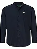 Charles Colby Herren Hemd Duke Tancred dunkelblau, 2XL (XXL) - 45/46