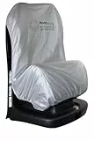 HOMYBABY® Anti-Thermische Abdeckung für Babyschale – Baby Autositzbezug mit UV-Schutz – Universale Passform – Für Gruppen 0 1 2 3 (Silver, X1)