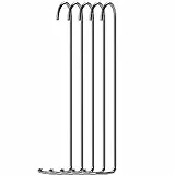 BROWIN® Dreifache Raucherhaken für Fisch einschraubbar 311301 | Langlebige Edelstahlhaken für perfekte Räucherergebnisse | Zubehör für Profi- und Hobbyräucherer | 5 Stück