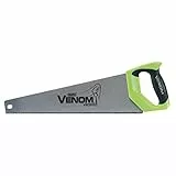 Draper Venom 8PPI 82194 Handsäge für Holz, doppelt geschliffenes Blatt, 50 cm, Heimwerker-Werkzeuge, Holzbearbeitung, Handsäge