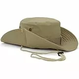 Favuit Sonnenhut, Boonie Hut Herren Damen Buschhut Breite Krempe Outdoor Hat UV Schutz Sonnenschutz Faltbar Wanderhut Fischerhut Gartenhut Anglerhut Buschhüte