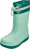 Playshoes Regenstiefel Unisex Kinder Gummistiefel, Grün Stulpe, 24 EU