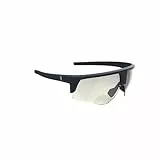 BBB Cycling Fahrradbrille Photochrome und Bifokale Sportbrille Fahrradsonnenbrille mit Leseteil für Weitsichtige Sehstärke Herren und Damen Rennrad & MTB Comet Reader PH Mattschwarz +2.5 BSG-76PH