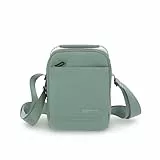 Travelite Cross Body Bag, WORKFLOW Umhängetasche aus recyceltem Material mit Sicherheitsfach, Sling Bag 23 cm, 2 Liter