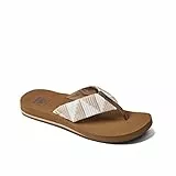 Reef Damen Spring Woven Flipflop, Sand, 38.5 EU