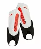 PUMA ULTRA Light Ankle, Unisex Schienbeinschoner, PUMA White-Glowing Red, XL - 030991