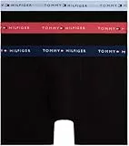 Tommy Hilfiger Herren 3er Pack Boxershorts Briefs mit Logobund, Mehrfarbig (FRS Cran/SWT Blu/NGHT Sky), L