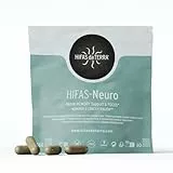 HIFAS DA TERRA - HIFAS-Neuro Reine Pilz Extrakte aus Löwenmähne und Chaga, mit Vitamine B6 und B12, Vitalpilze Konzentration und Gedächtnis Kapseln - Nachfüllpackung 60 Kapseln