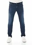 Replay Herren Jeans Anbass Slim-Fit mit Power Stretch, Medium Blue 009-1 (Blau), 33W / 34L