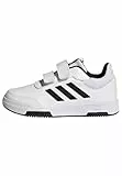 adidas Jungen Unisex Kinder Tensaur Hook and Loop Shoes Laufschuhe, Cloud White/Black/Core Black, 23 EU