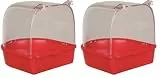 Trixie 5401 Badehaus, halbrund, 14 × 14 × 15 cm (Packung mit 2)