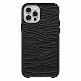 LifeProof Wake Hülle für iPhone 12 / iPhone 12 Pro, stoßfest, Sturzschutz bis 2 Meter, schlanke schützende Hülle, Nachhaltig hergestellt aus recyceltem Ozeanplastik, Schwarz