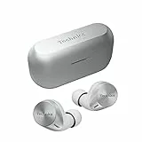 Technics EAH-AZ60M2ES kabellose Ohrhörer mit Noise Cancelling, Multipoint Bluetooth 3 Geräte, komfortable In-Ear-Kopfhörer Kabelloses Laden, Silber.