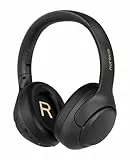 Nuroum HP40 Over Ear Kopfhörer Kabellos Bluetooth mit ANC Noise Cancelling, Tiefgehender Bass/Transparency Modus, Faltbare Wireless Headphones, bis zu 55H Betriebszeit für Gaming/Musik/Anrufe