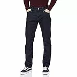 Mavi Herren Straight Leg Straight Jeans Marcus 00351, Gr. W33/L30, Blau (Rinse Comfort 23744)