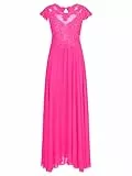ApartFashion Women's Abendkleider Dress, Fuchsia, Normal