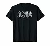 Offizielles AC/DC Jagged Logo Rock Musik Band Hard Rock T-Shirt
