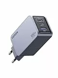 UGREEN USB C Ladegerät, Nexode Pro 100W GaN Charger Mini USB C Netzteil 3-Port Schnellladegerät PPS 45W kompatibel mit MacBook Pro/Air, iPad, iPhone 17, Galaxy S25 Ultra, S24, Dell XPS