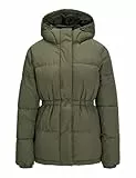 JJXX Damen Jxworld Puffer Jacket OTW Act Pufferjacke, Dusty Olive, S