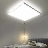 OTREN Deckenlampe LED Deckenleuchte Flach, 4000K Modern Panel Deckenlampe, Bad Lampen Decke für Badezimmer, Wohnzimmer, Schlafzimmer, Kinderzimmer, Küche, Büro, IP44, 30CM 2400LM
