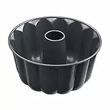 ORIGINAL KAISER Gugelhupfform La Forme Plus Ø24cm, Antihaft beschichtet, schwarz