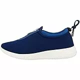 chung shi Damen Duxfree Aruba Schlüpfschuh mit Reißverschluss, Blau, 39 EU