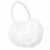 BESPORTBLE OhrenschüTzer Damen Mit Perlen Kunstfell Warme OhrenwäRmer FüR Winter Outdoor MäDchen Ohrabdeckung 7.87X5.91X2.76In Stilvolles Accessoire
