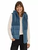 CECIL Damen 2200555 Weste mit Strukturmix, Moonstone Blue, 42